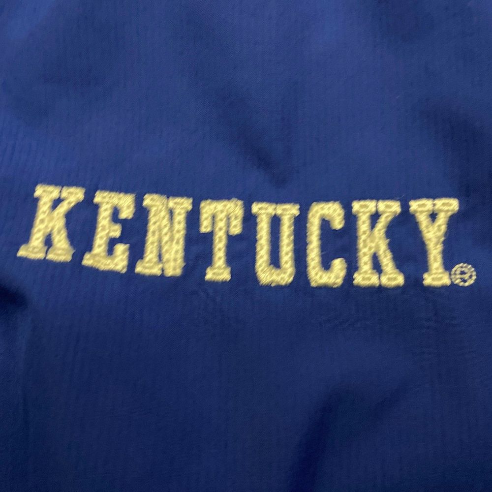 Vintage Nike Team Center Swoosh Kentucky Wildcats Pullover Windbreaker Jacket - Picture 5 of 6